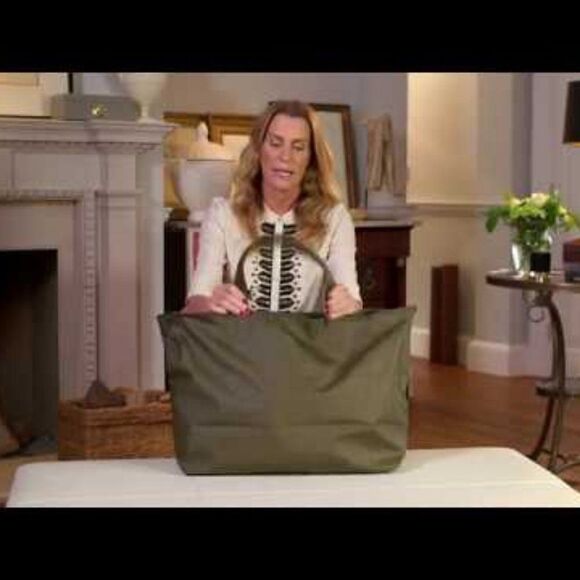 India Hicks Ambassador Bag/Tote - Army Green. NEW - Picture 2 of 3